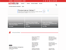 Tablet Screenshot of kesfet.tv